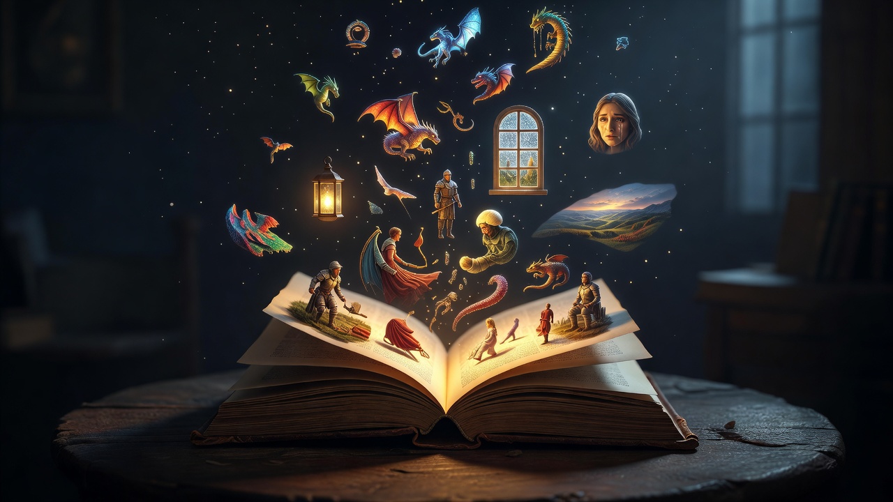 Tell the Tale — visual storytelling from a single prompt